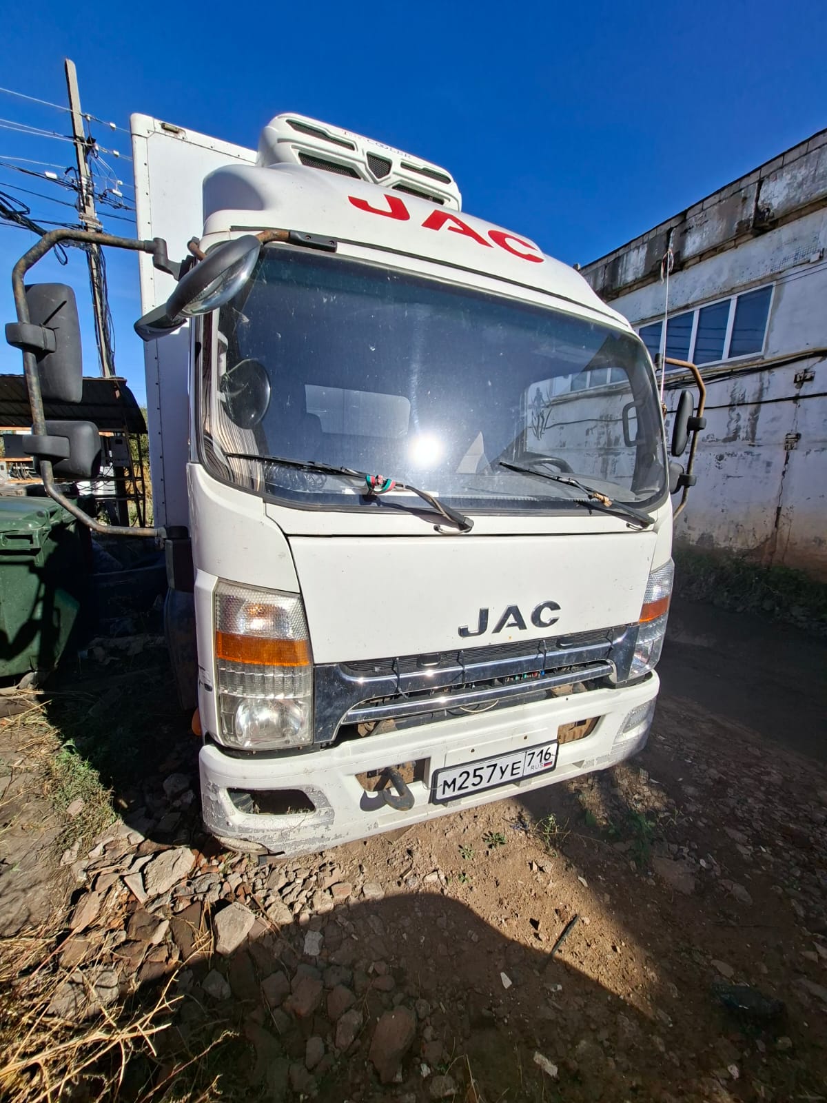 JAC N120 Изотермический/рефрижератор MK8921 (Рефрижератор, Дизельный, 3,8 л, 166 л.с., МТ)