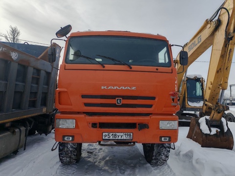 КамАЗ 43118 6x6 Бортовой с КМУ 3367A1-03 (Дизельный, 11,8 л, 301 л.с., МТ)