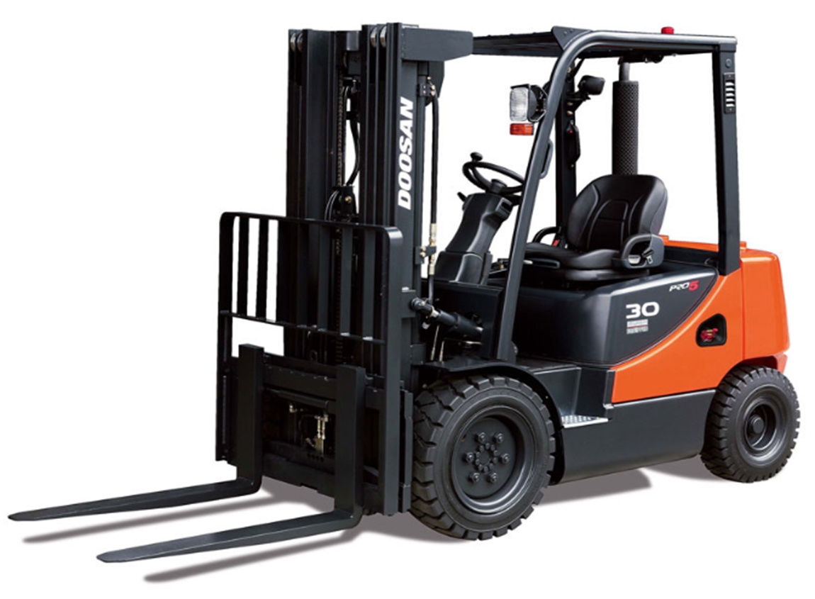 Doosan D* Вилочный погрузчик D30S-7 (Дизельный, 3,1 л, 46 л.с., АТ)