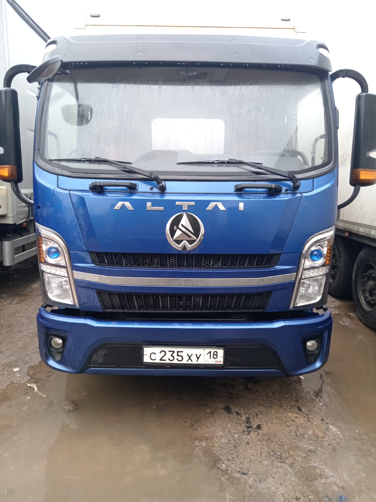 WANSHAN ALTAI Аrgut 4x2 Изотермический/рефрижератор GREEN (Изотермический, Дизельный, 4,6 л, 215 л.с. МТ)