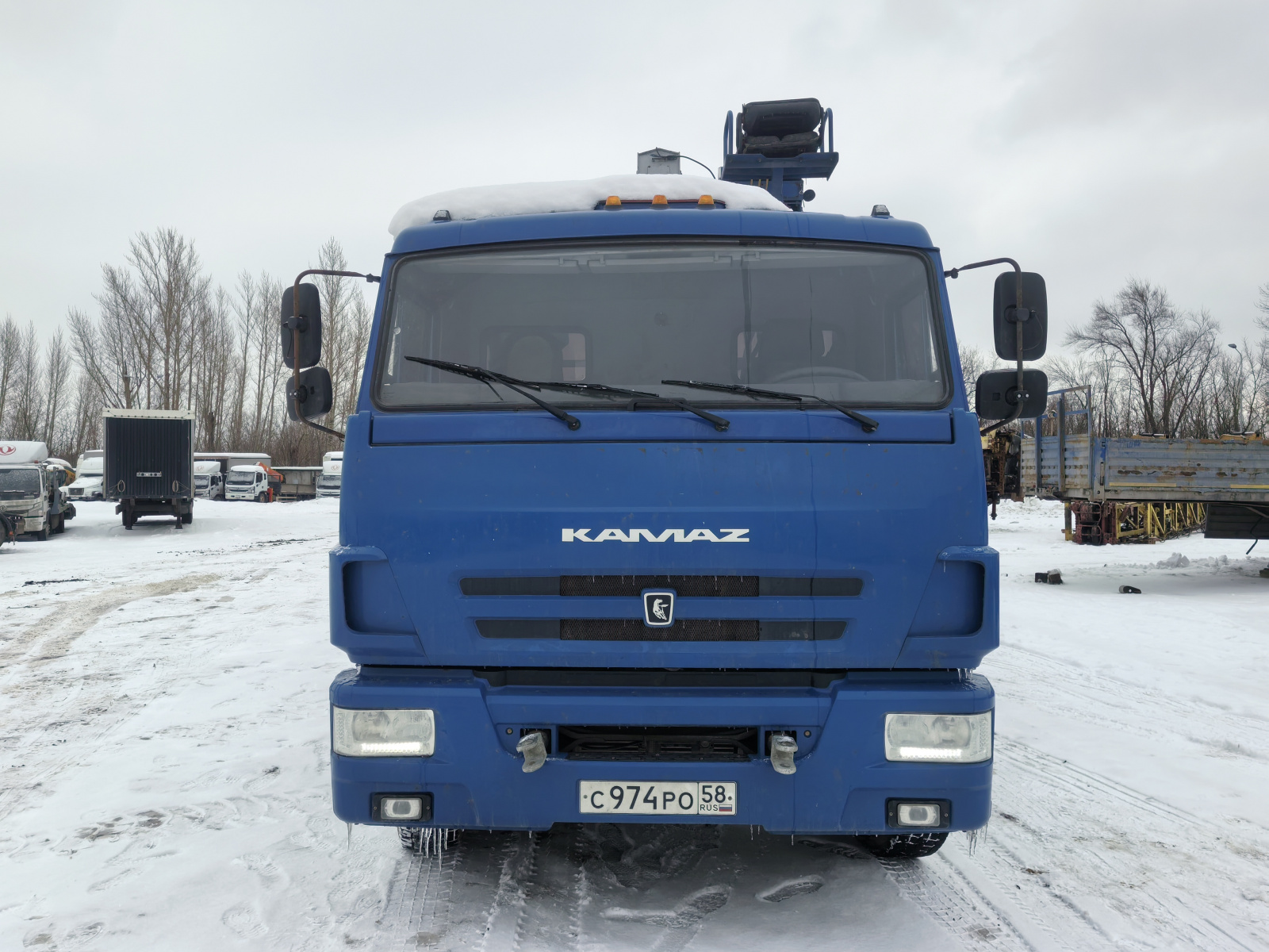КамАЗ 65117 6x4 Бортовой с КМУ КМА-150-2 (Дизельный, 6,7 л, 292 л.с., МТ)