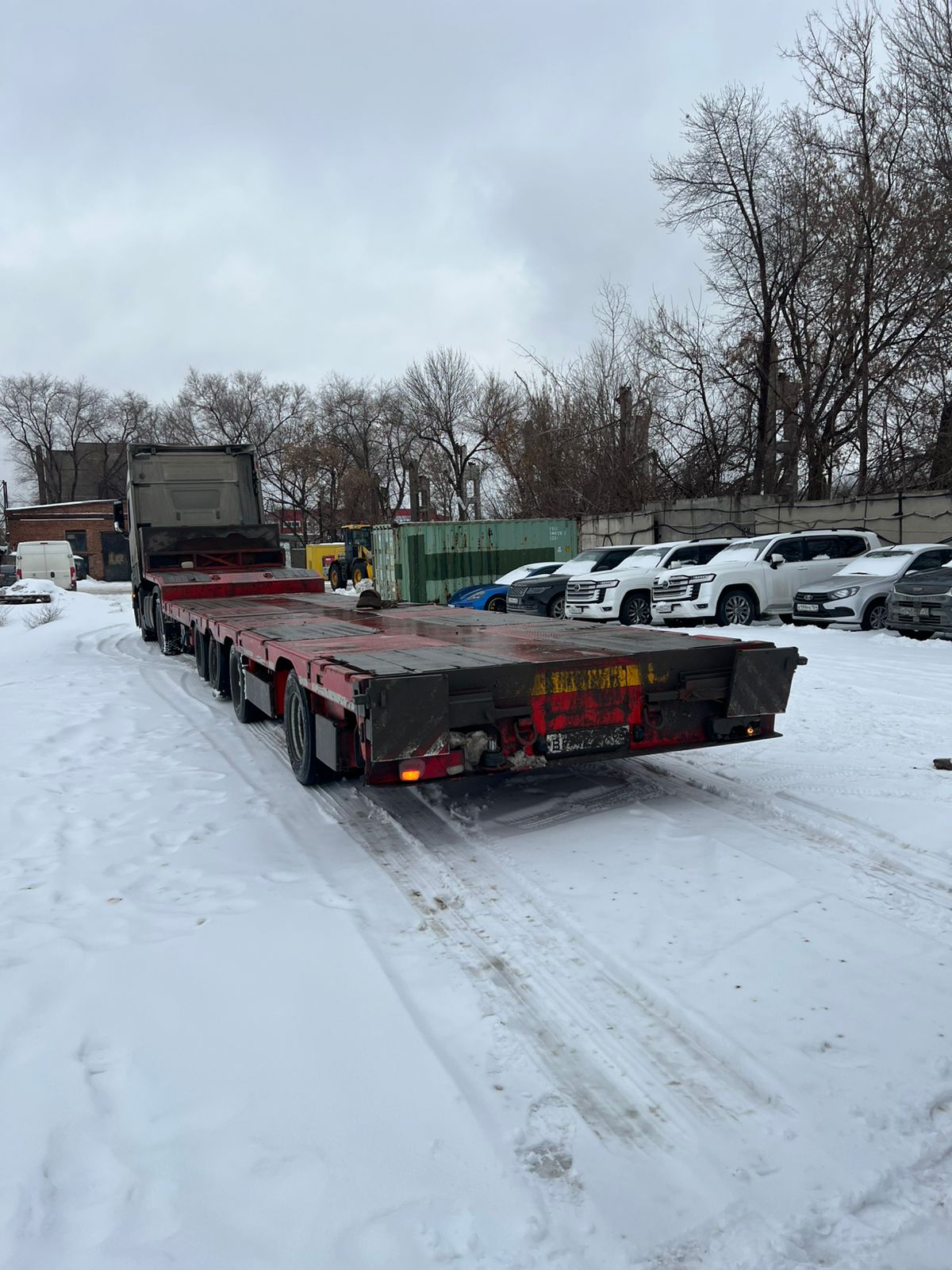 MANAC 4 Полуприцеп тяжеловоз 4 оси 4S0U1N (Раздвижной)