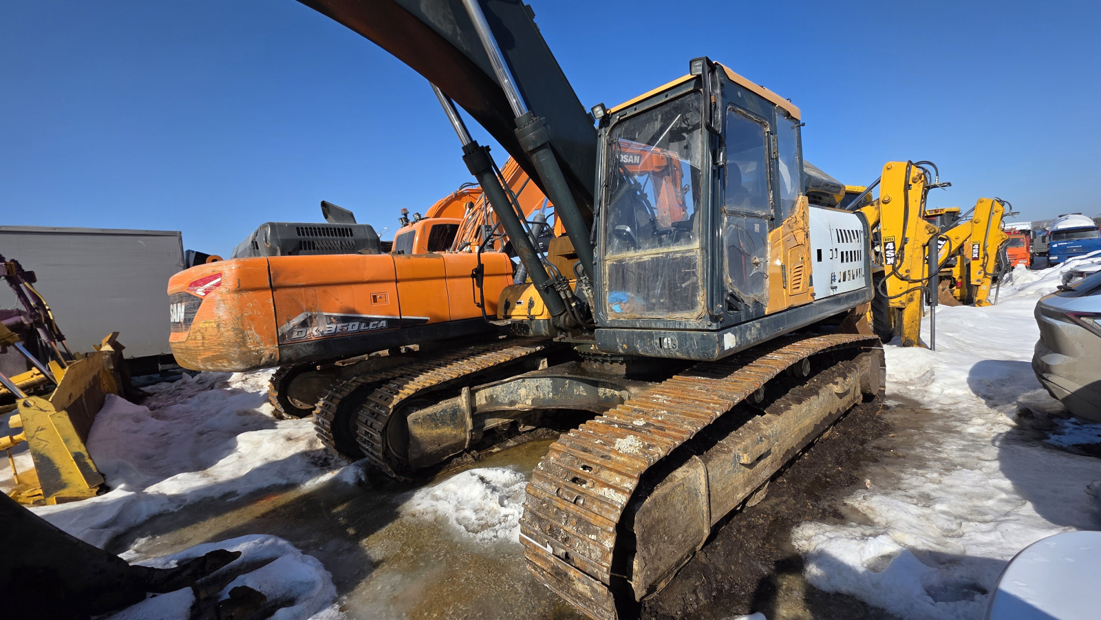 Hyundai HX300 Экскаватор HX300SL (Дизельный, 8,3 л, 245 л.с., АТ)