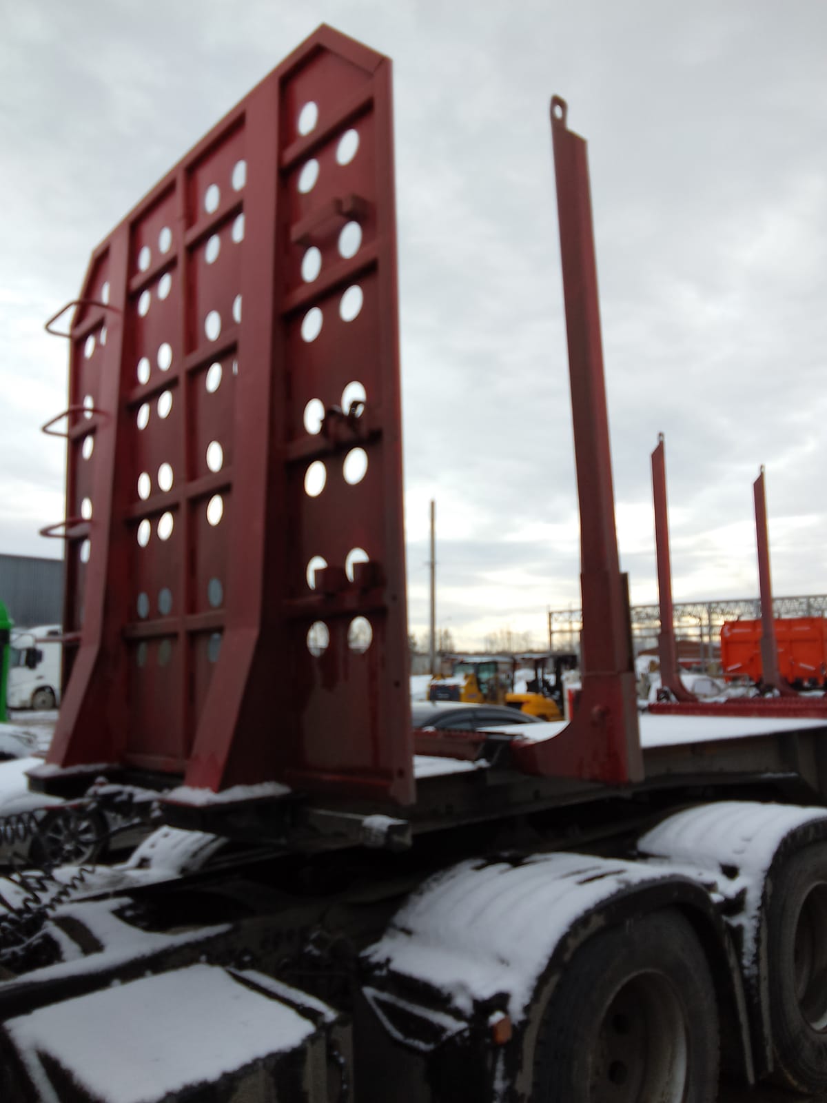ЧМЗАП 9906* Полуприцеп тяжеловоз 3 оси 99064E-04 (Не раздвижной)