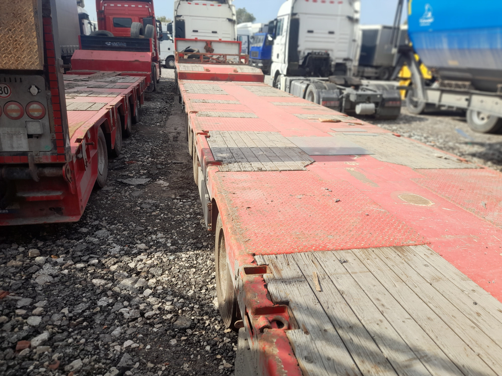 MANAC 4 Полуприцеп тяжеловоз 4 оси 4S0U1N (Раздвижной)