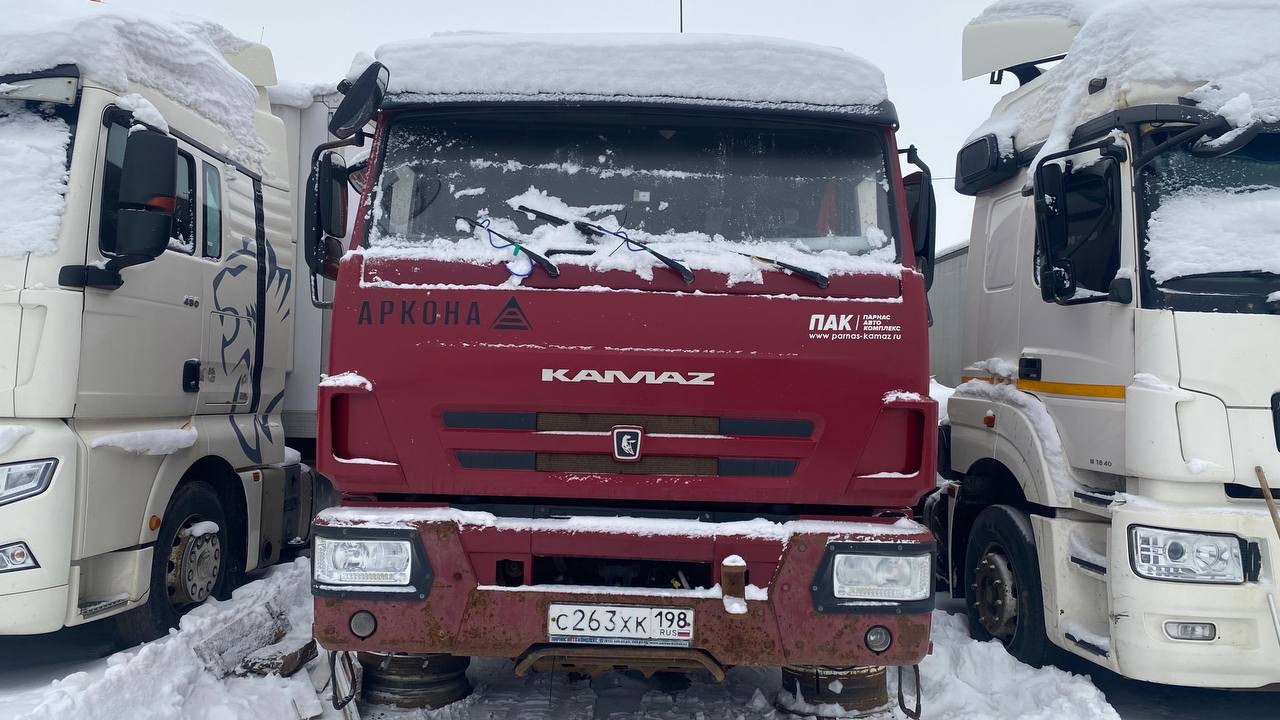 КамАЗ 65201 8x4 Самосвал 65201-7080- 49(В5) (Дизельный, 8,9 л, 390 л.с., МТ)