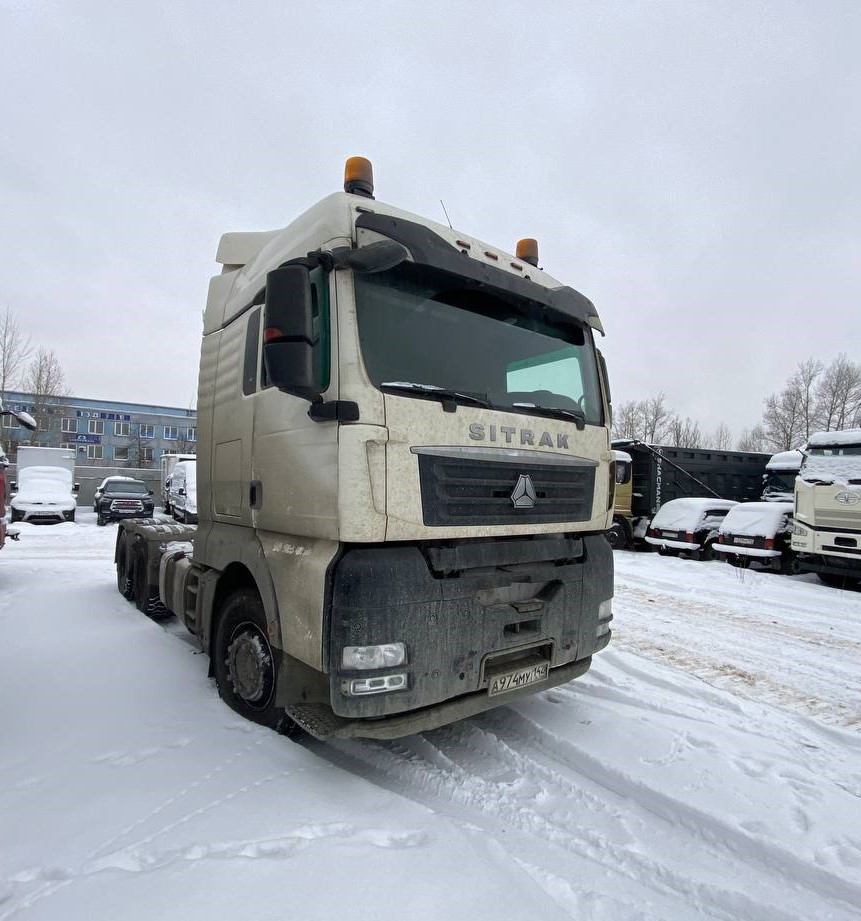 SITRAK C7H 6x4 Седельный тягач ZZ4256V364HE (Дизельный, 12,4 л, 540 л.с., МТ)