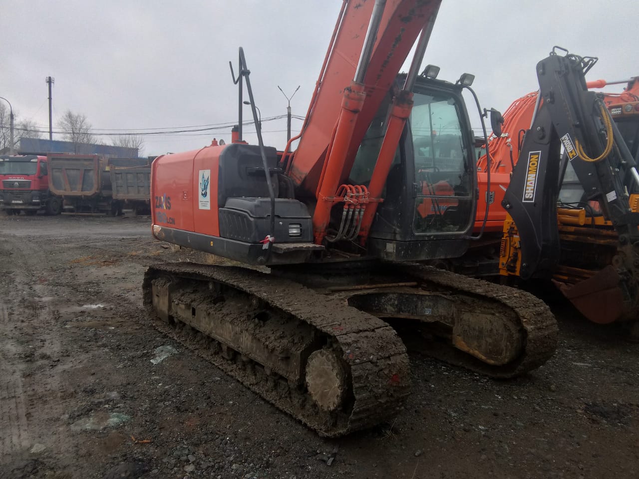 HITACHI ZX180 Экскаватор ZX180LCN-5G (Дизельный, 4,3 л, 121 л.с., АТ)