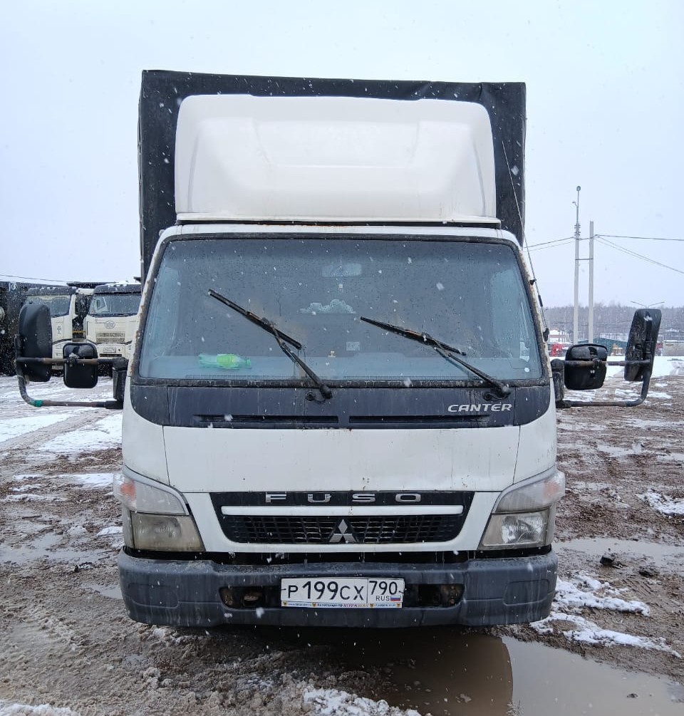 Mitsubishi FUSO Canter Бортовой (Евроборт) АБ-436200 (Тент, Дизельный, 4,9 л, 180 л.с., МТ)