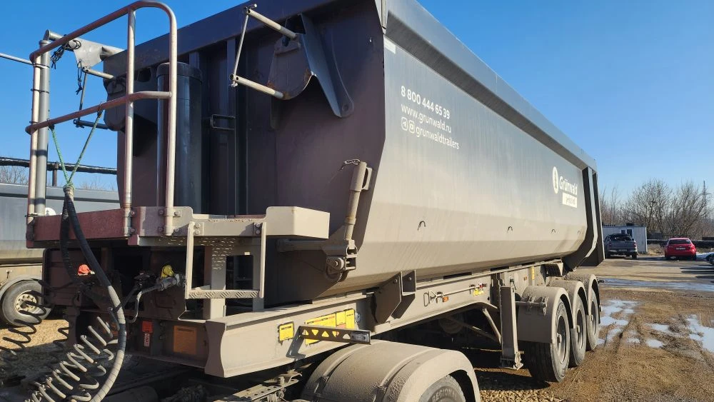 Grunwald 9453 Полуприцеп бортовой (евроборт) 9453-0000010-10 (Шторный)