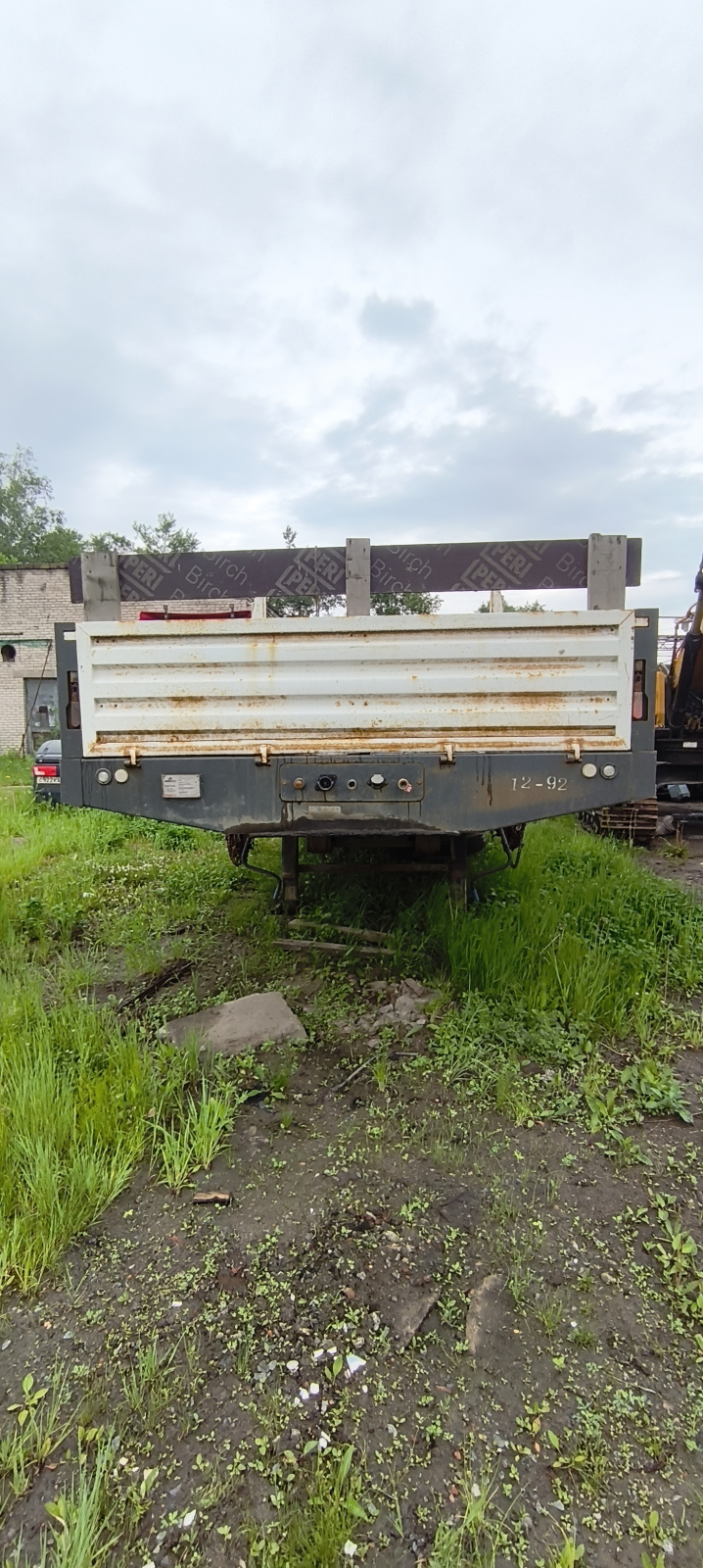 BLACKSMITH TRAILER 9222* Полуприцеп тяжеловоз 3 оси 922204 (Не раздвижной)