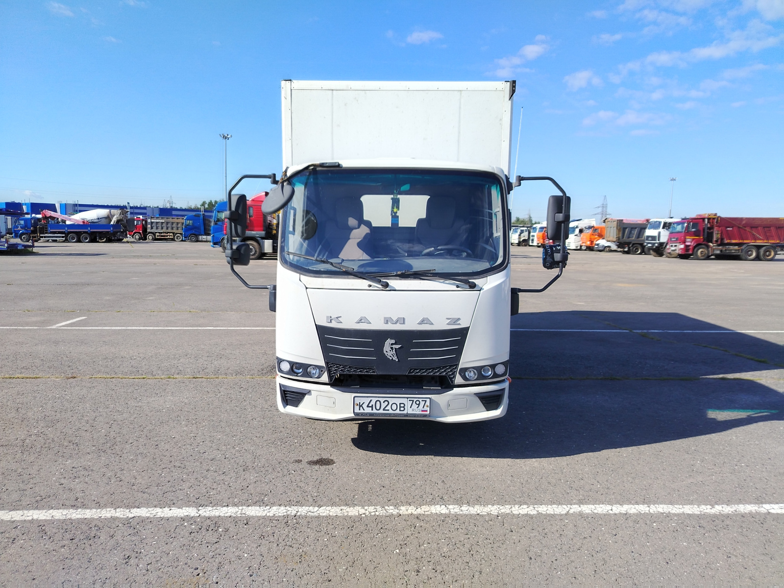 КамАЗ 43085 4x2 Изотермический/рефрижератор 1736ZС (Рефрижератор, Дизельный, 2,2 л, 122 л.с.), 2023г., 111096 км