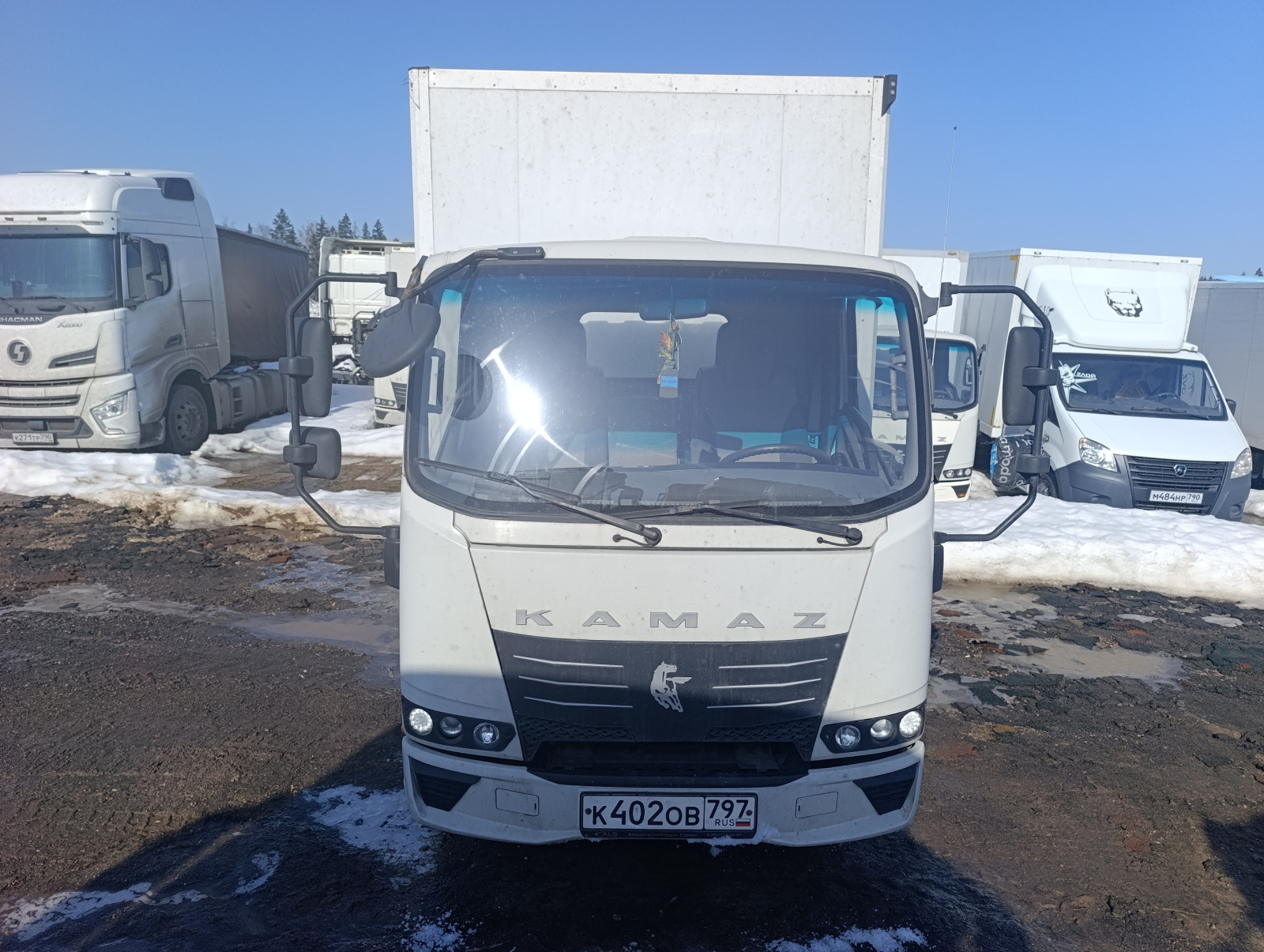 КамАЗ 43085 4x2 Изотермический/рефрижератор 1736ZС (Рефрижератор, Дизельный, 2,2 л, 122 л.с.)