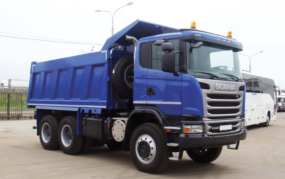 Scania G 6x6 Самосвал G400CB6X6EHZ 	(Дизельный, 12,7 л, 400 л.с., МТ)
