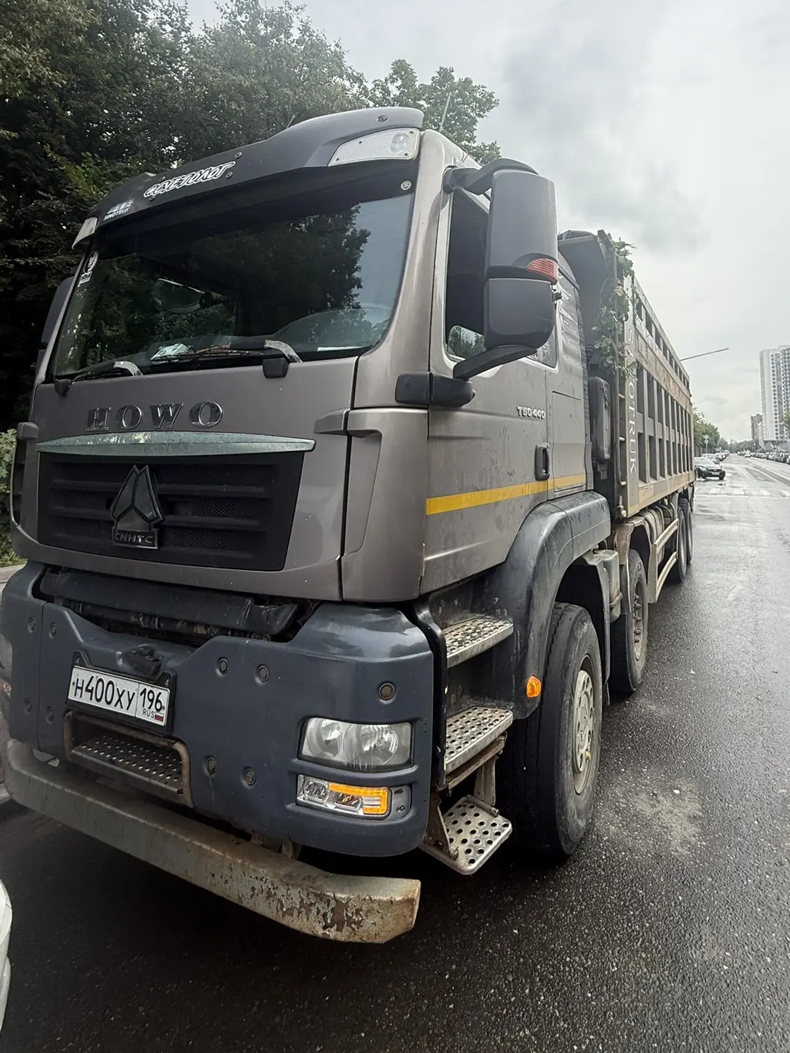 Howo T5G 8x4 Самосвал ZZ3317V386GE1 (Дизельный, 10,5 л, 440 л.с., МТ), 2022г., 329097 км