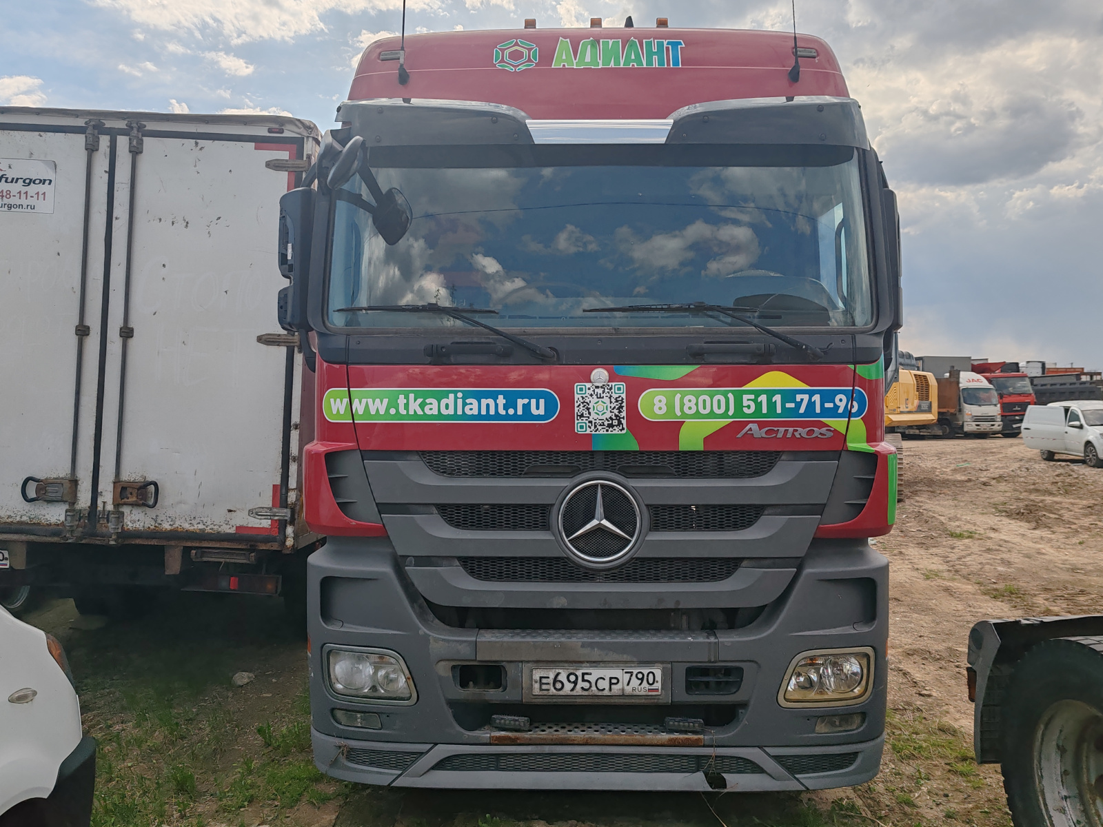 Mercedes-Benz ACTROS 4x2 Седельный тягач 1844 LS (Дизель/Газ, 11,9 л, 435 л.с., АТ)