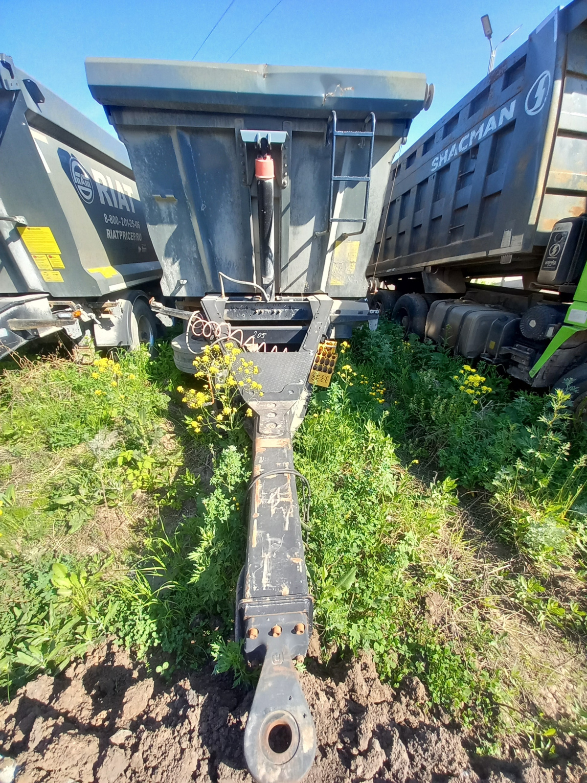 РИАТ 858* Прицеп самосвал 85830F