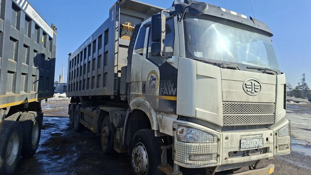 FAW J6 8x4 Самосвал СА3310Р66K24T4E5 (Дизельный, 11,1 л, 420 л.с., МТ)