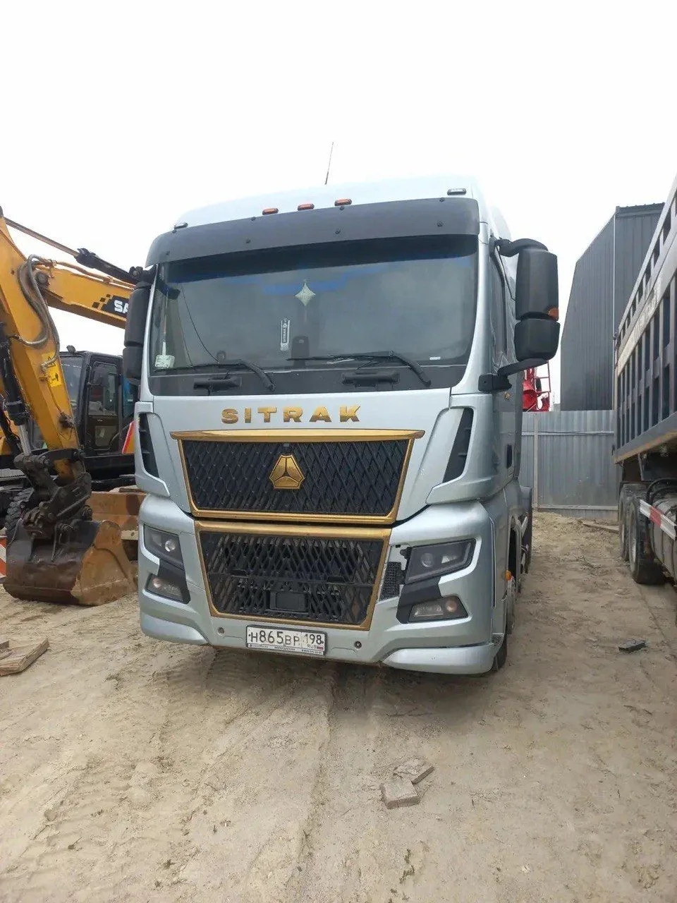 SITRAK C7H 4x2 Седельный тягач ZZ4186V361HE (Дизельный, 12,4 л, 480 л.с., АТ), 2023г.