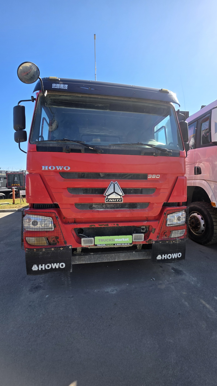 Howo ZZ* 8x4 Самосвал ZZ3407S3867E (Дизель, 9,7 л, 373 л.с, МТ), 2022г., 137390 км