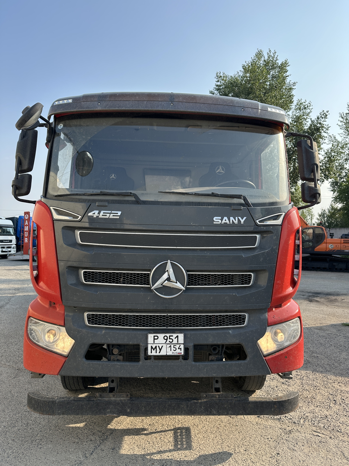 SANY SYZ320* 6x4 Самосвал SYZ320C-8S(V) (Дизельный, 12,1 л., 446 л.с., МТ), 2023г., 173787 км