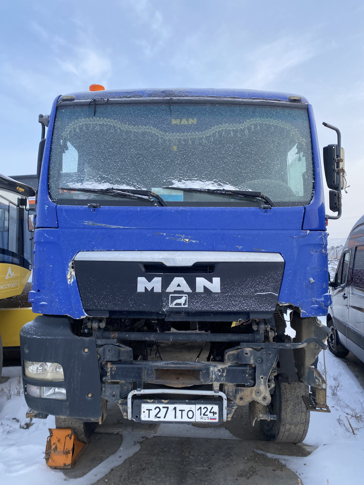 MAN TGS 6x4 Самосвал БЦМ-57.6 на шасси MAN TGS 40.400 6x4 BB-WW (Дизельный, 10,5 л, 400 л.с., МТ), 2017г.
