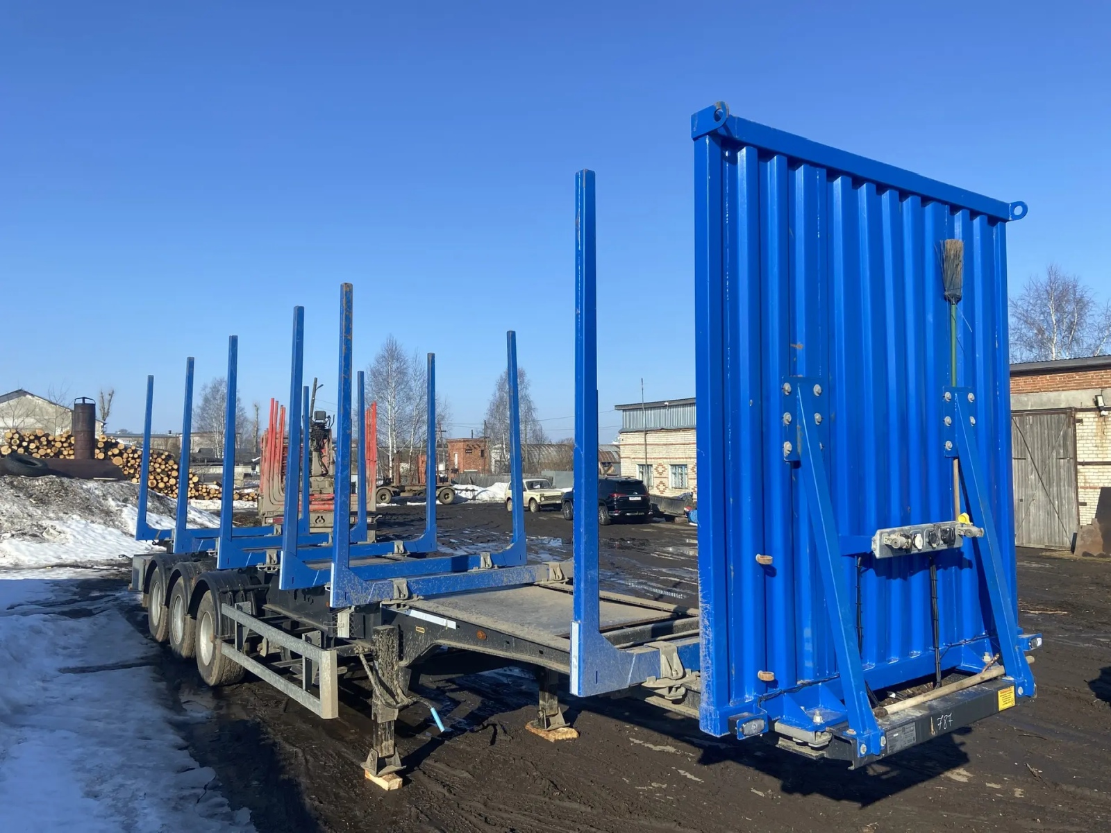 Тонар 9445 Полуприцеп сортиментовоз ТОНАР-9445