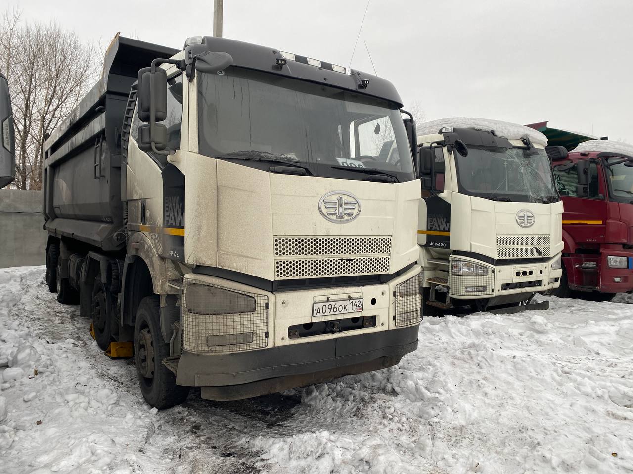 FAW J6 8x4 Самосвал CA3310P66K24T4E5 (Дизельный, 11,1 л, 420 л.с., МТ)