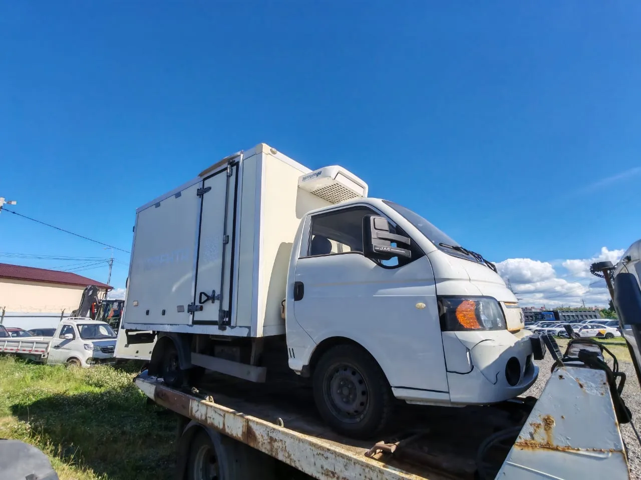 JAC N35 Изотермический/рефрижератор АФ-77ACLJ-02 (Рефрижератор, Дизельный, 2,0 л, 129 л.с.), 2022г., 124166 км