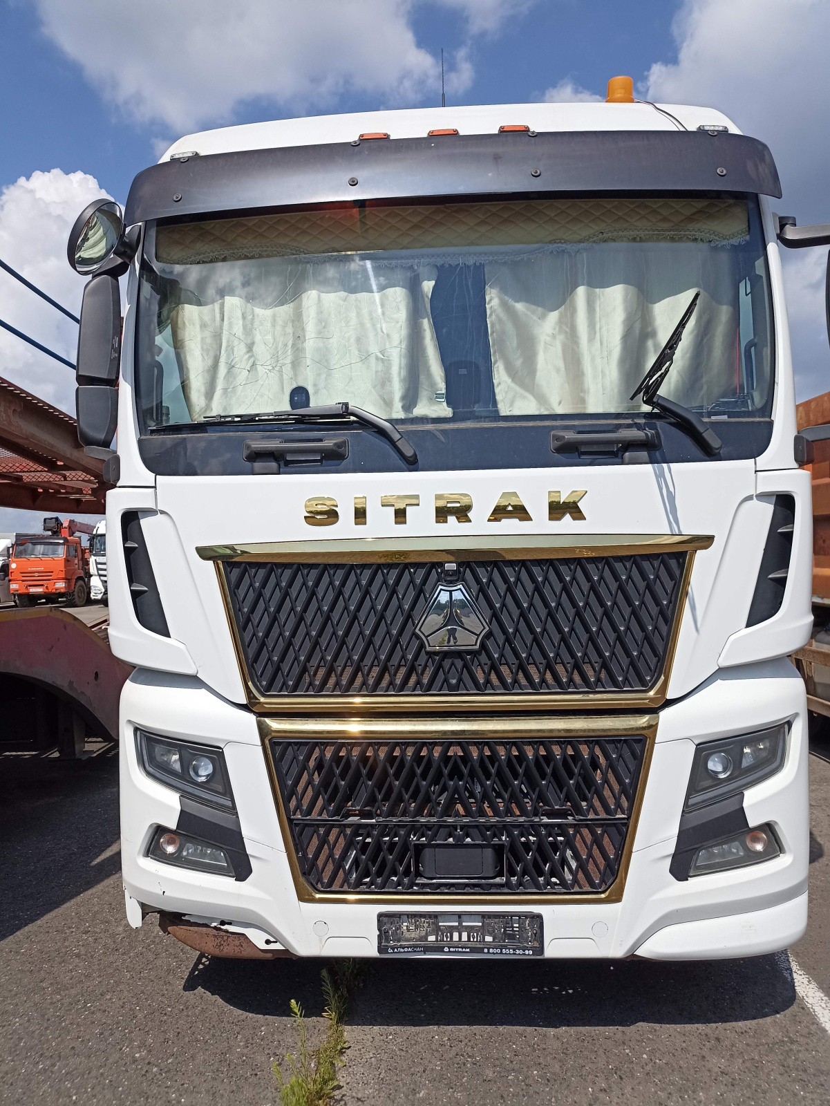 SITRAK C7H 4x2 Седельный тягач ZZ4186V391HE (Дизельный, 12,4 л, 480 л.с., AT)