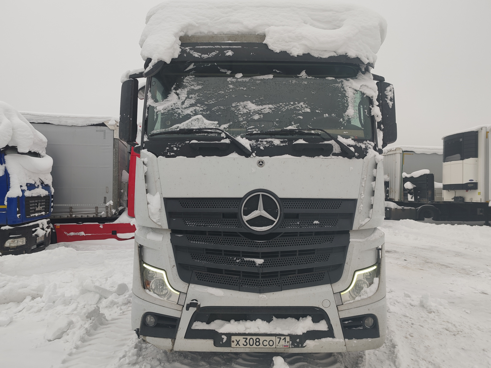 Mercedes-Benz ACTROS 4x2 Седельный тягач 1845 LS (Дизельный, 12,8 л, 449 л.с., АТ), 2020г., 1115117 км