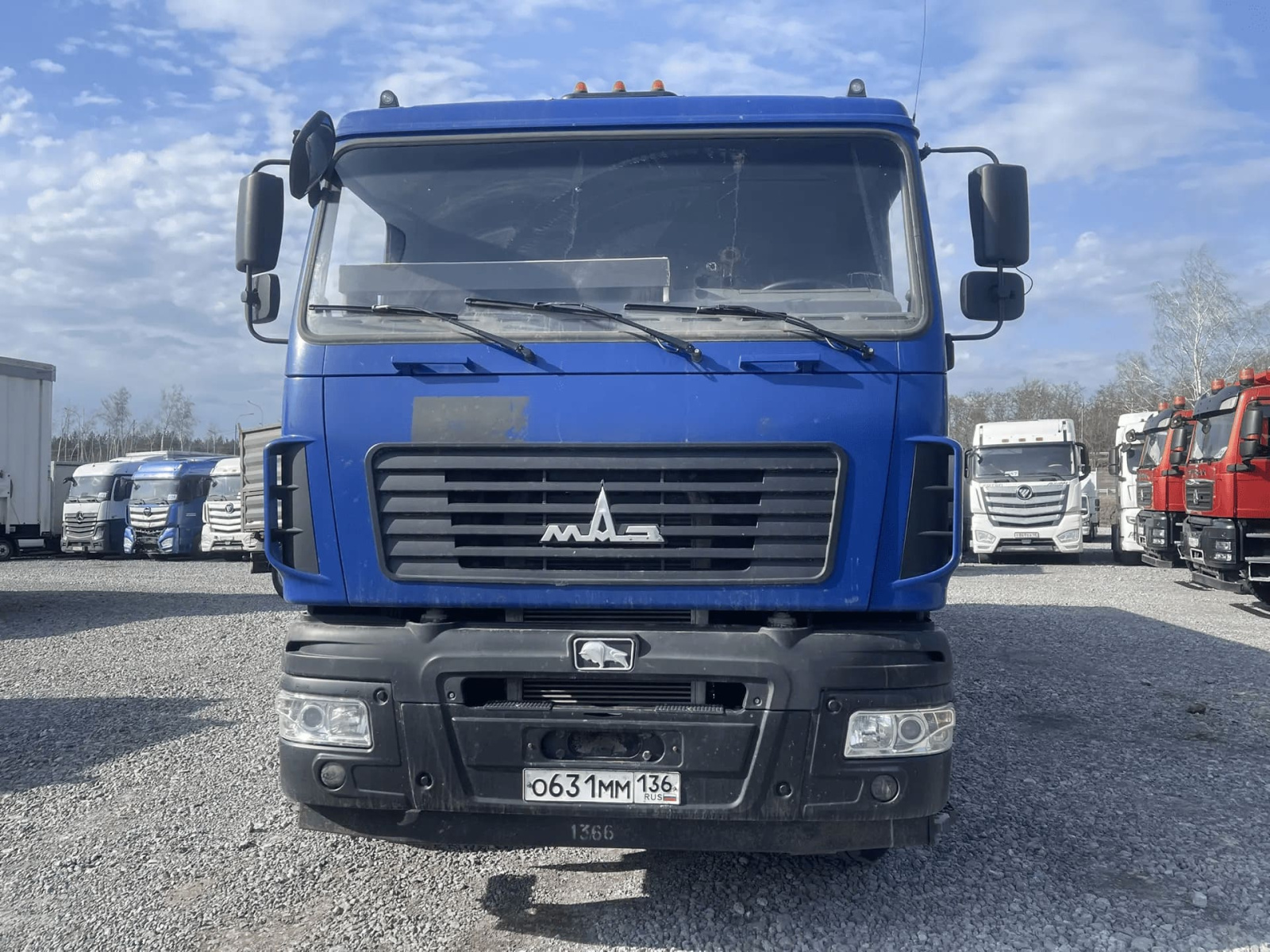 МАЗ 6312 6x4 Зерновоз 553544 (Дизельный, 11,6 л, 423 л.с., МТ)