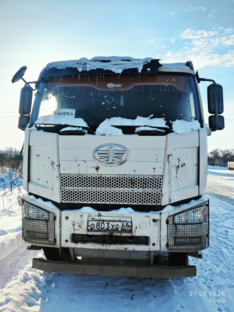 FAW J6 8x4 Самосвал СА3310Р66K24T4E5 (Дизельный, 11,1 л, 420 л.с., МТ)