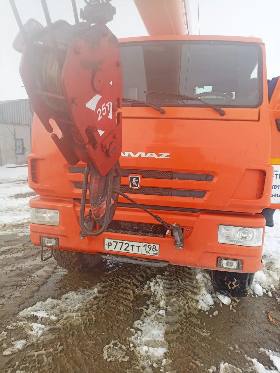 КамАЗ 43118 6x6 Автокран КС-55713-5В-1 (Дизельный, 11,8 л, 300 л.с., МТ)