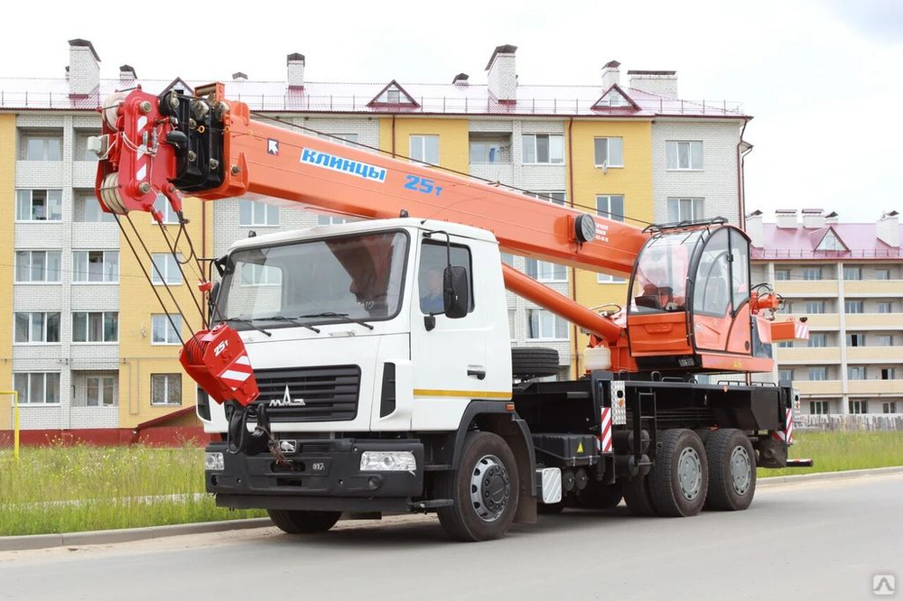 МАЗ 6312 6x4 Автокран ZMC-25-1C (Дизельный, 6,7 л, 273 л.с., МТ)