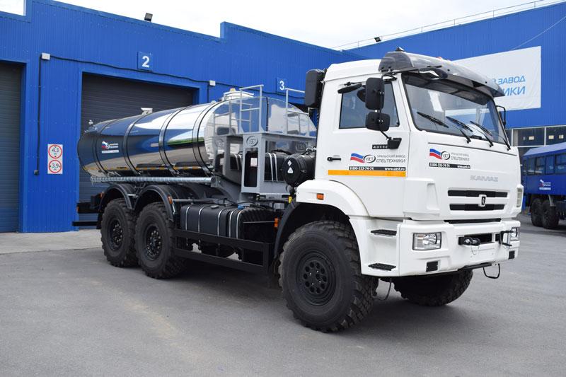 КамАЗ 43118 6x6 Автоцистерна пищевая 4672G2-20 (Дизельный, 6,7 л, 292 л.с., МТ)