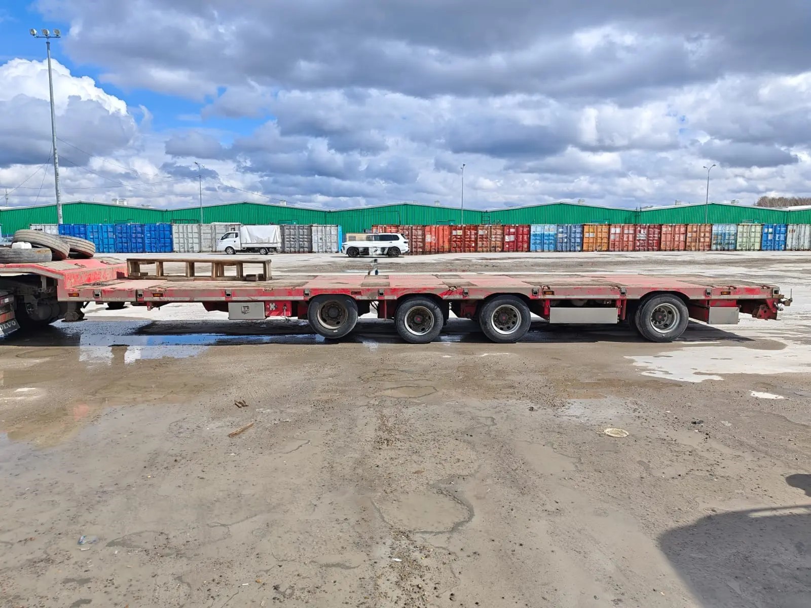 MANAC 4 Полуприцеп тяжеловоз 4 оси 4S0U1N (Раздвижной)
