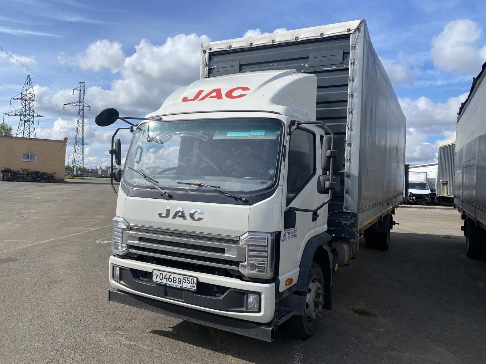 JAC N120 Бортовой (Евроборт) АБ-73N2LJ (Евроборт, дизельный, 4,5 л, 207 л.с., МТ), 2024г., 169572 км