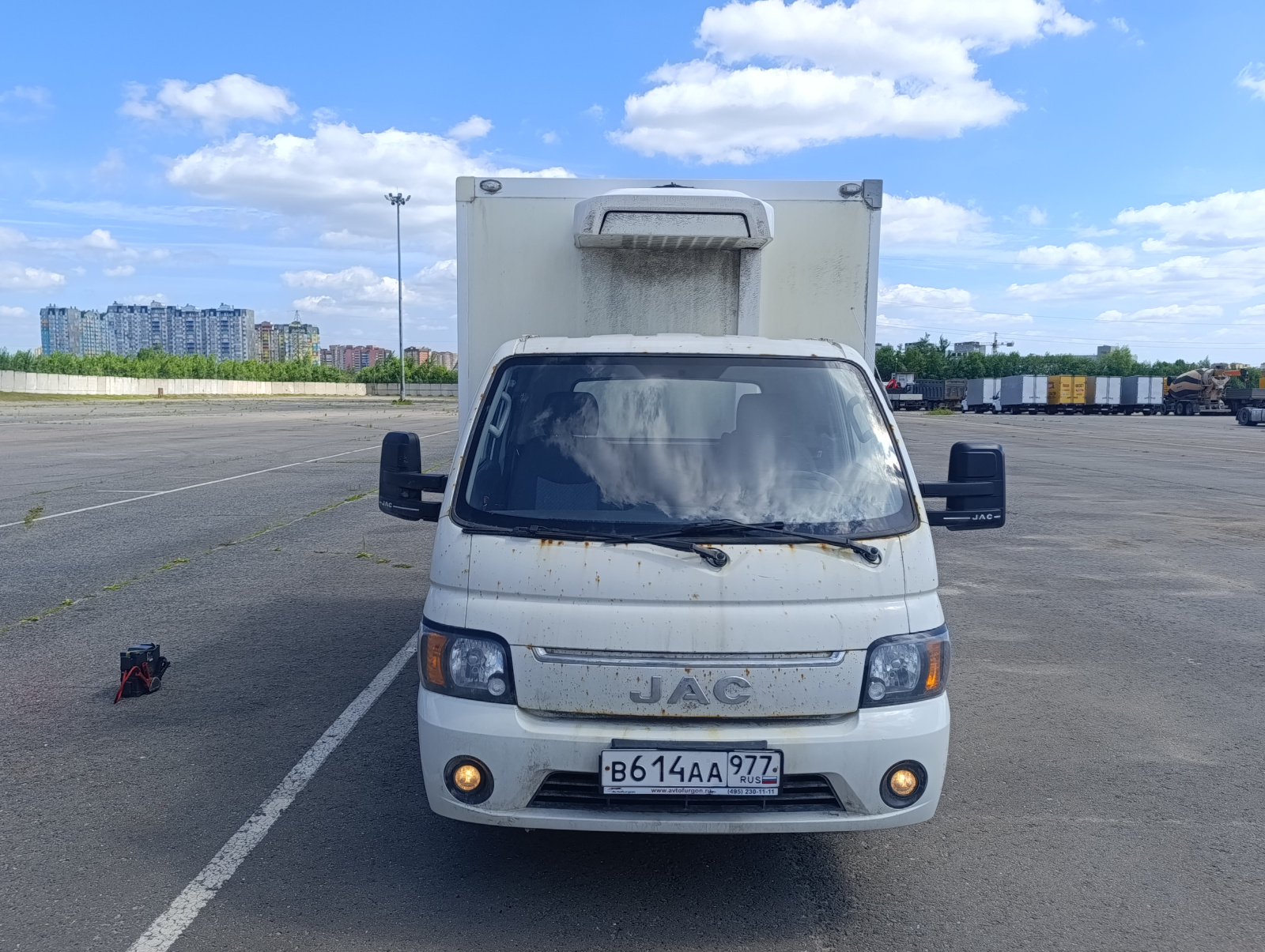 JAC N35 Изотермический/рефрижератор АФ-77ACLJ-02 (Рефрижератор, Дизельный, 2,0 л, 129 л.с.), 2022г., 110323 км