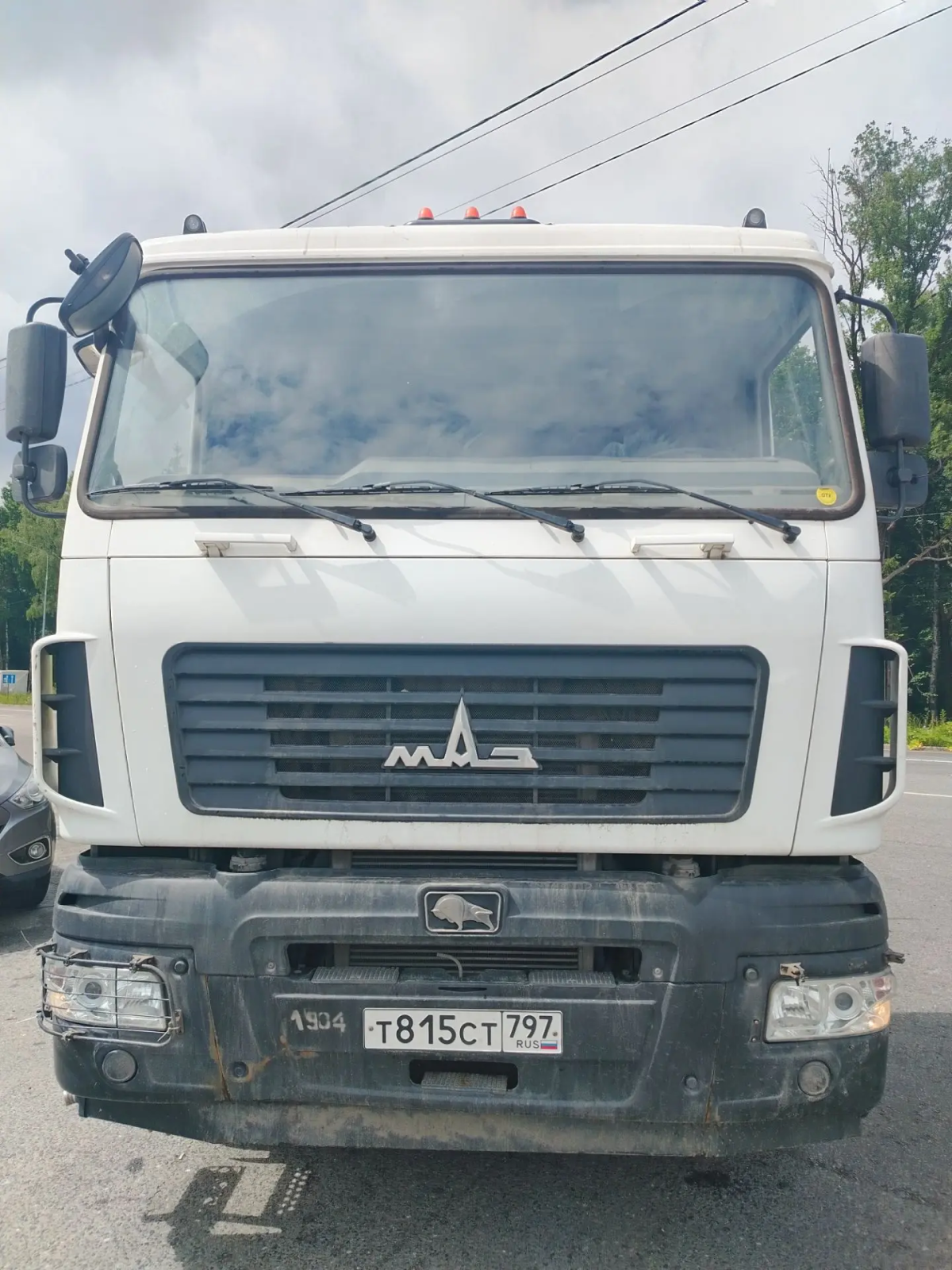 МАЗ 6312 6x4 Бортовой с КМУ M1B1A4 (Дизельный, 6,7 л, 328 л.с., МТ)