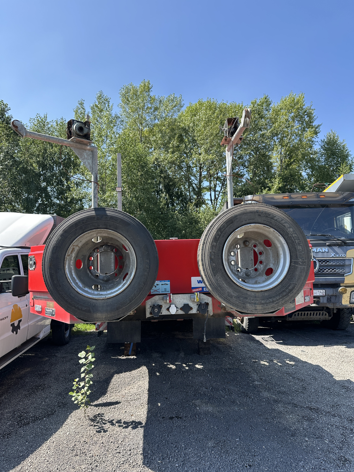 БЕРГЕР 9854* Полуприцеп тяжеловоз 4 оси 9854-0000050-04 (Раздвижной), 2024г.
