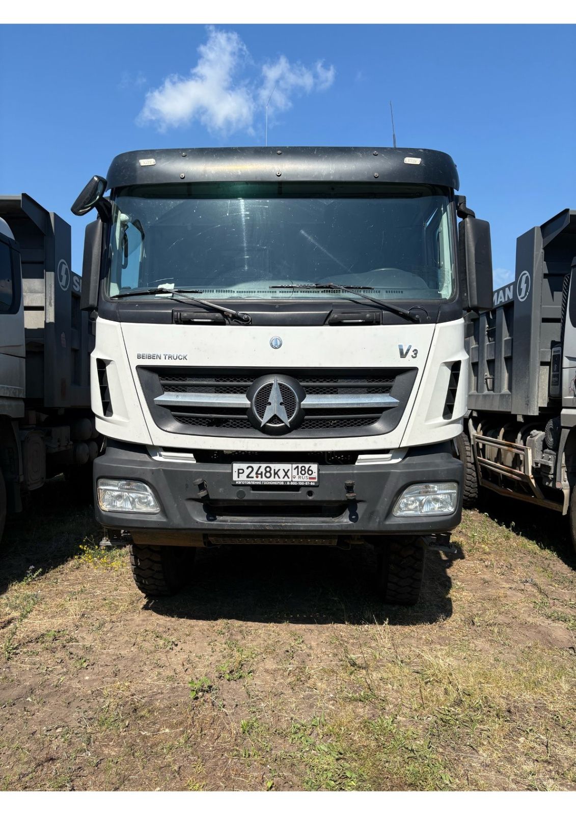 BEIBEN ND* 6x6 Самосвал ND3250FD5J7Z21 (Дизельный, 11,6 л, 375 л.с., МТ)