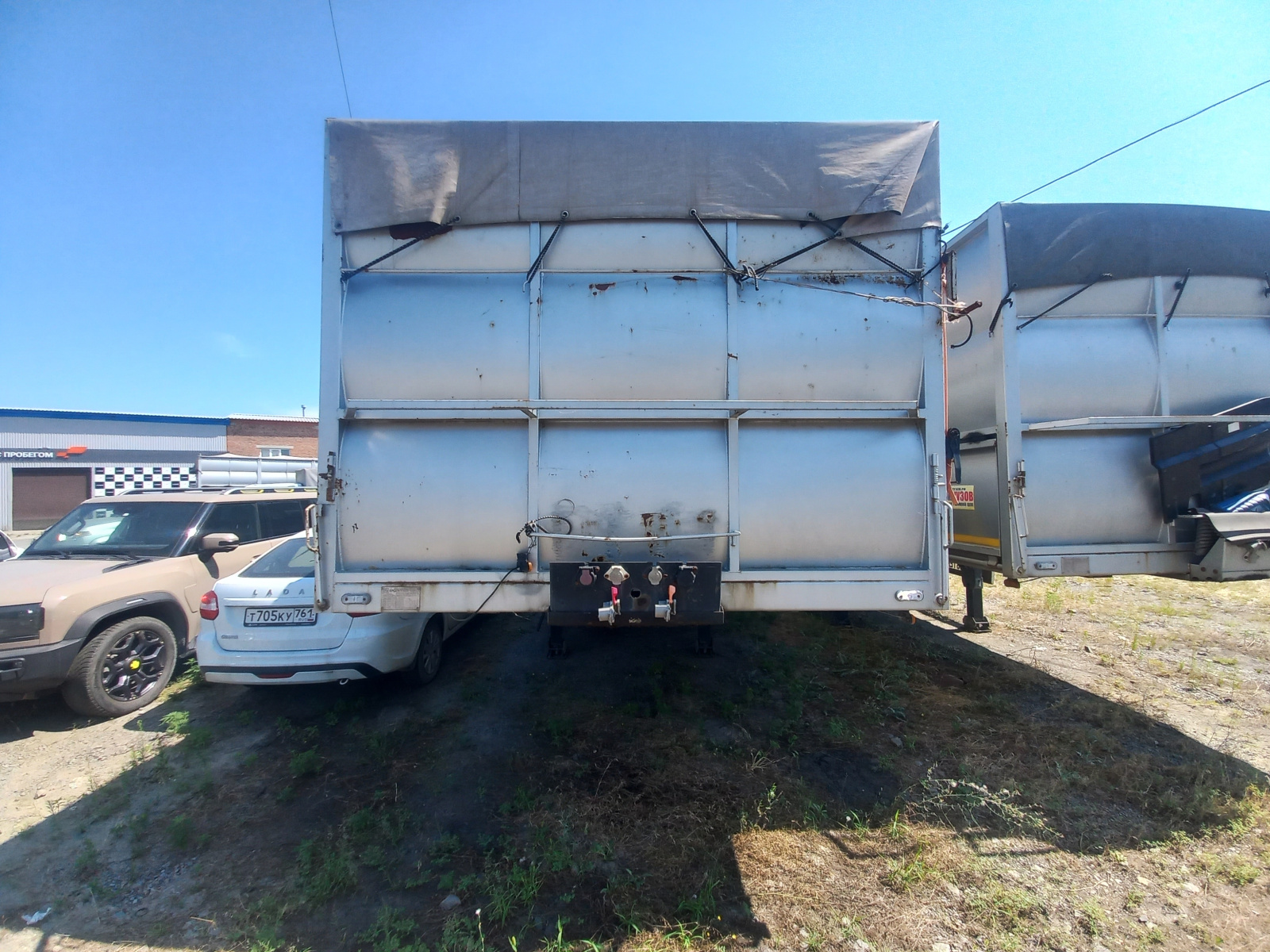 КРОПКУЗОВ 85057* Полуприцеп бортовой 85057B