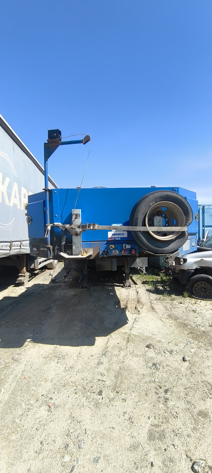БЕРГЕР 9854* Полуприцеп тяжеловоз 4 оси 9854-0000050-05 (Раздвижной)