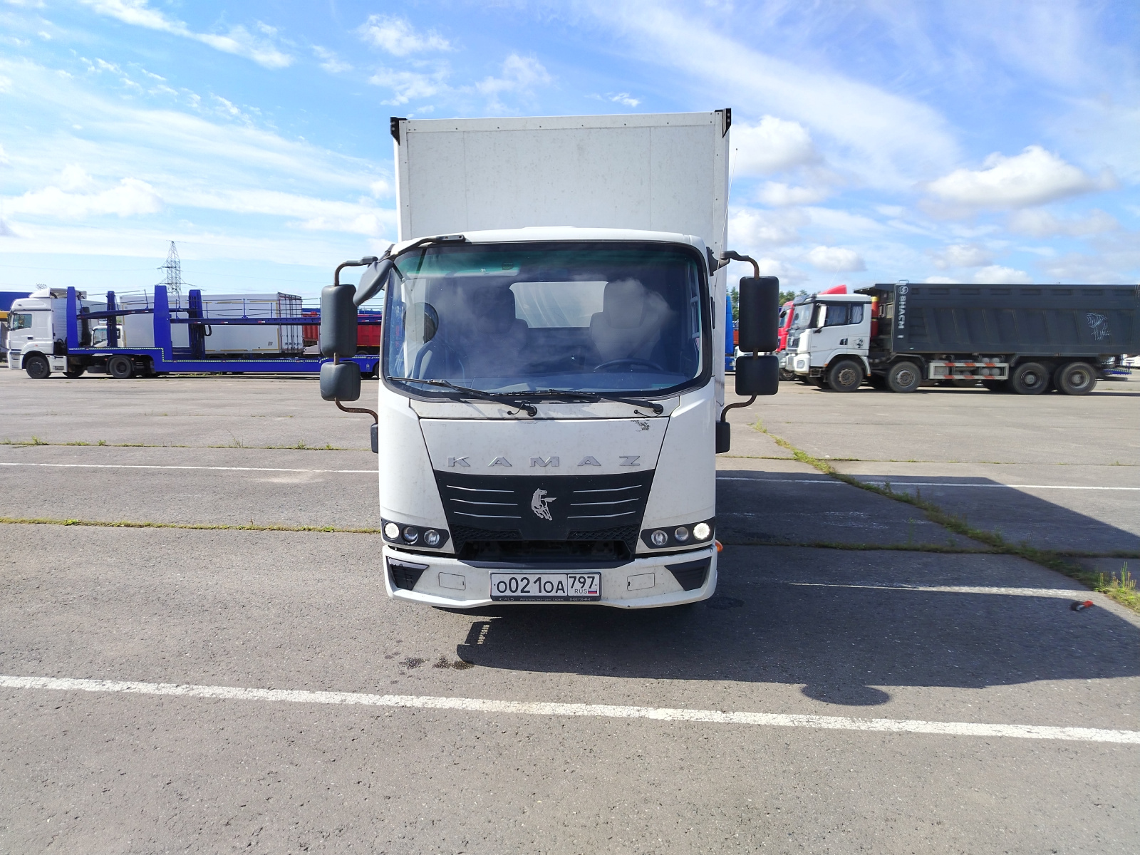 КамАЗ 43085 4x2 Изотермический/рефрижератор 1736ZС (Рефрижератор, Дизельный, 2,2 л, 122 л.с.)