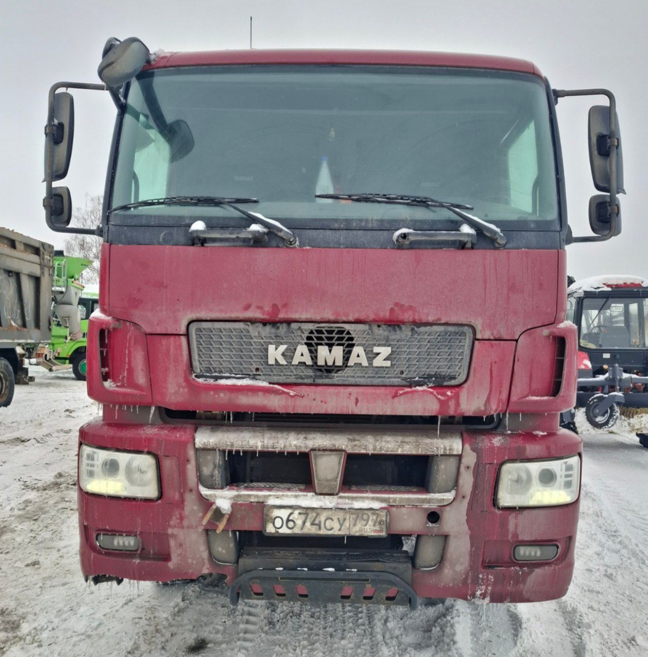 КамАЗ 6580 6x4 Самосвал 6580-S5 (Дизельный, 12,0 л, 401 л.с., МТ)