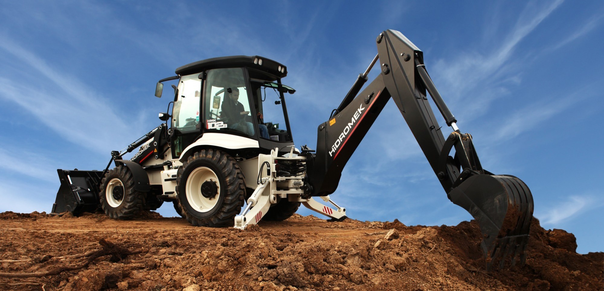 Hidromek Экскаватор Погрузчик Цена Новый Купить