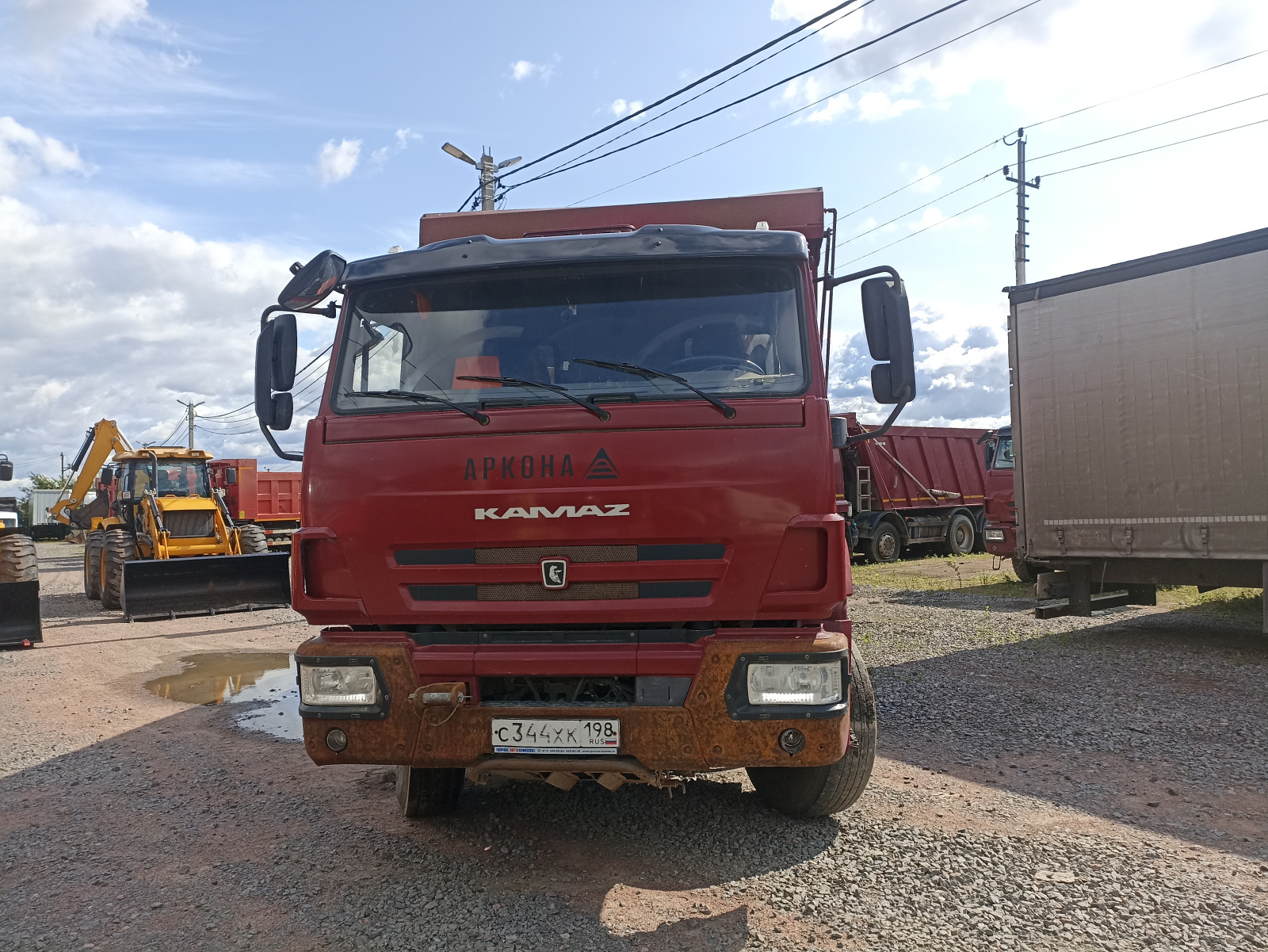 КамАЗ 65201 8x4 Самосвал 65201-7080- 49(В5) (Дизельный, 8,9 л, 390 л.с., МТ)