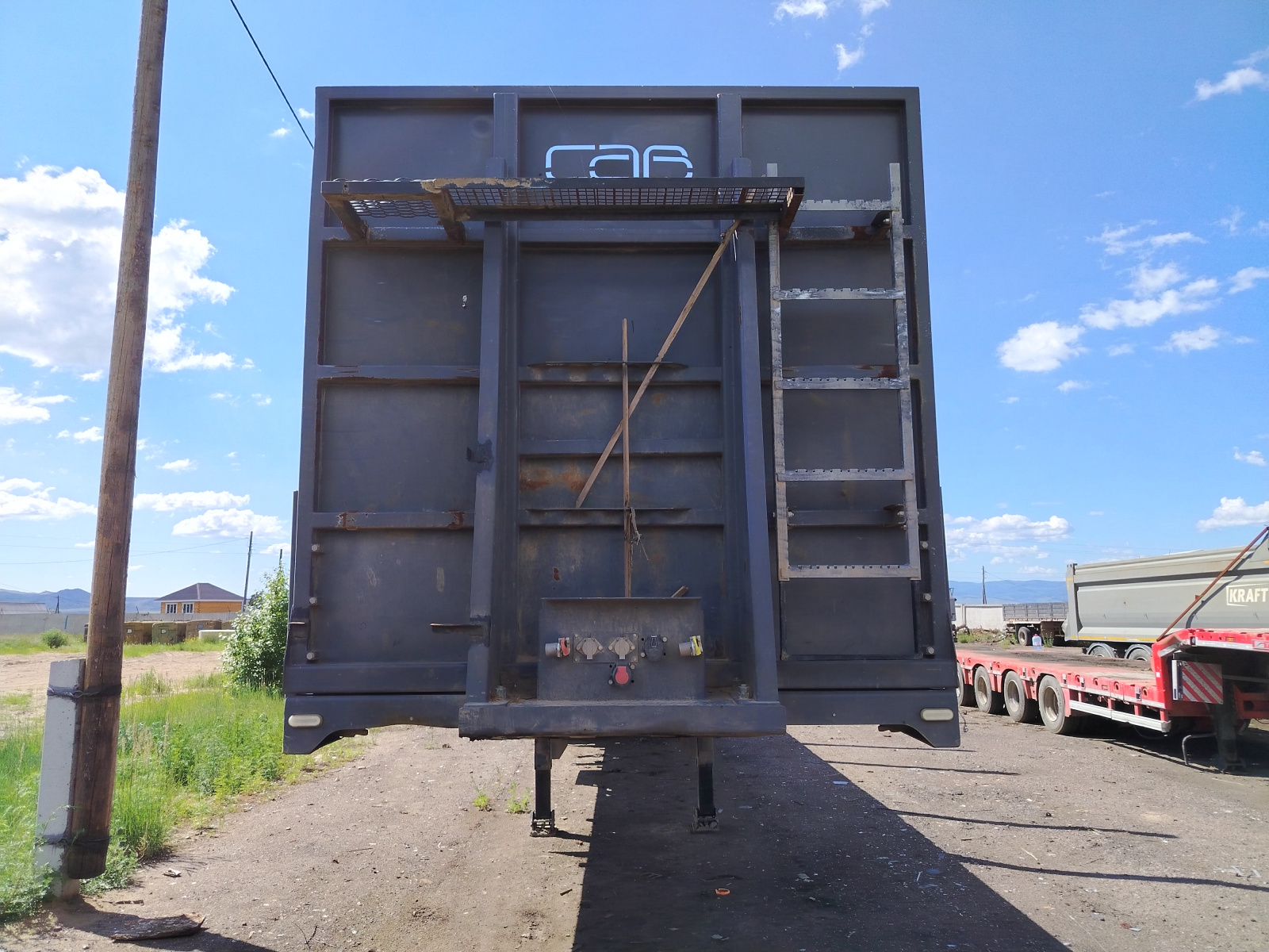 САВ (СпецАвто-Восток) 9318* Полуприцеп тяжеловоз 2 оси 931822-0000090-E30 (Не раздвижной), 2023г.