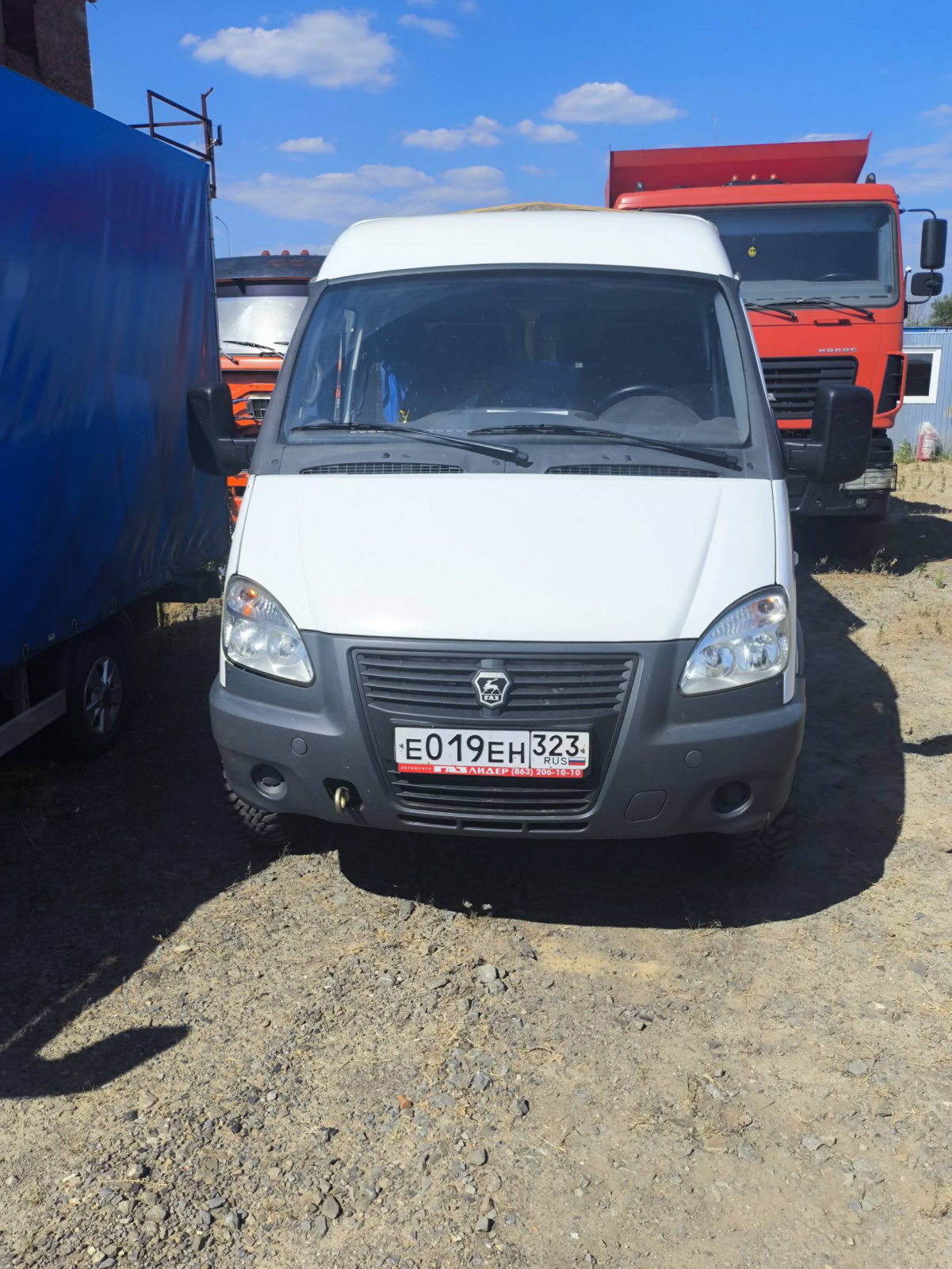 GAZ SOBOL Бортовой (Евроборт) 231073 (Борт/Тент, Бензиновый, 2.7 л, 107 л.с, 4WD)